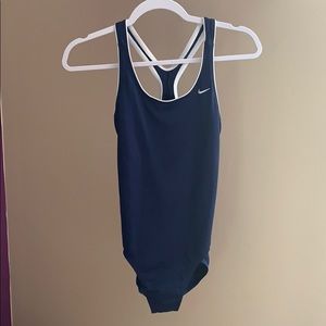 NIKE Navy Blue One Piece Swimsuit! (Like new)